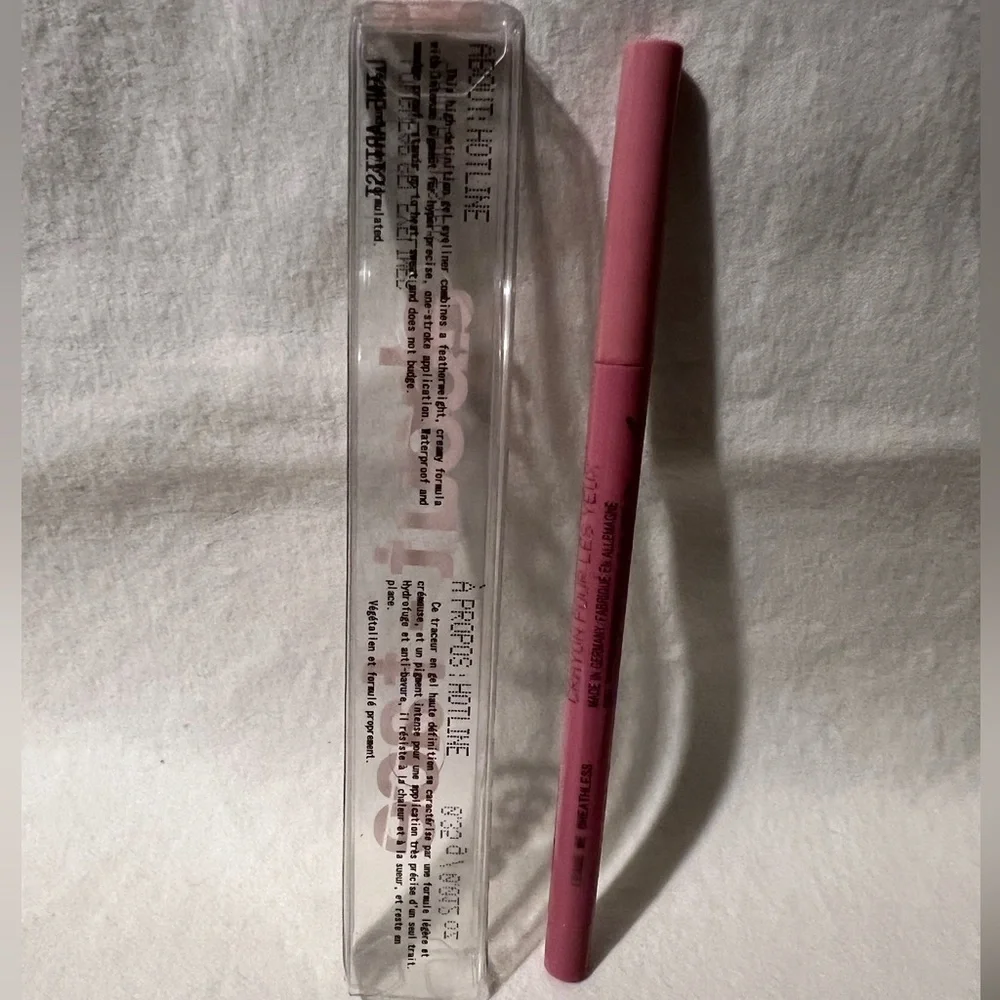 🖍️NIB🖍️ ABOUT FACE Artist Gel Eyeliner in Leave Me Breathless~Matte Baby Pink
